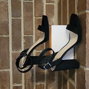 Sam Edelman Circus Heels‎ Black Suede Womens 9.5